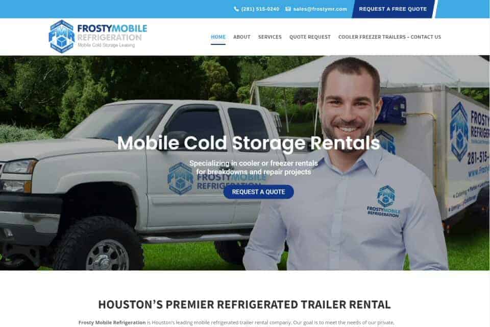 Frosty Mobile Refrigeration by Lubchem Specialties