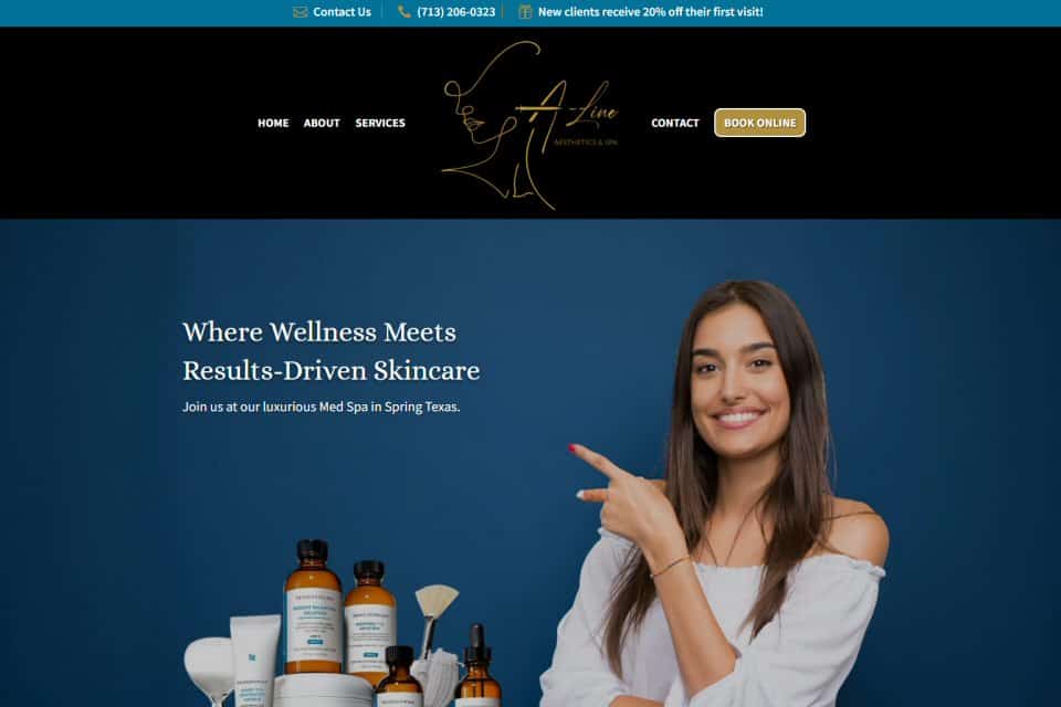 A-Line Aesthetics & Spa, Spring, TX by Lubchem Specialties