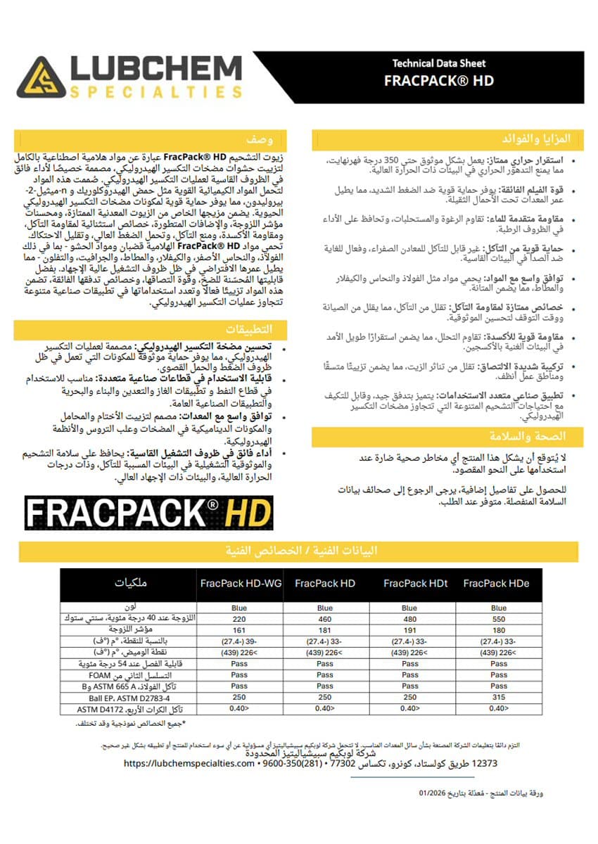 Fracpack HD